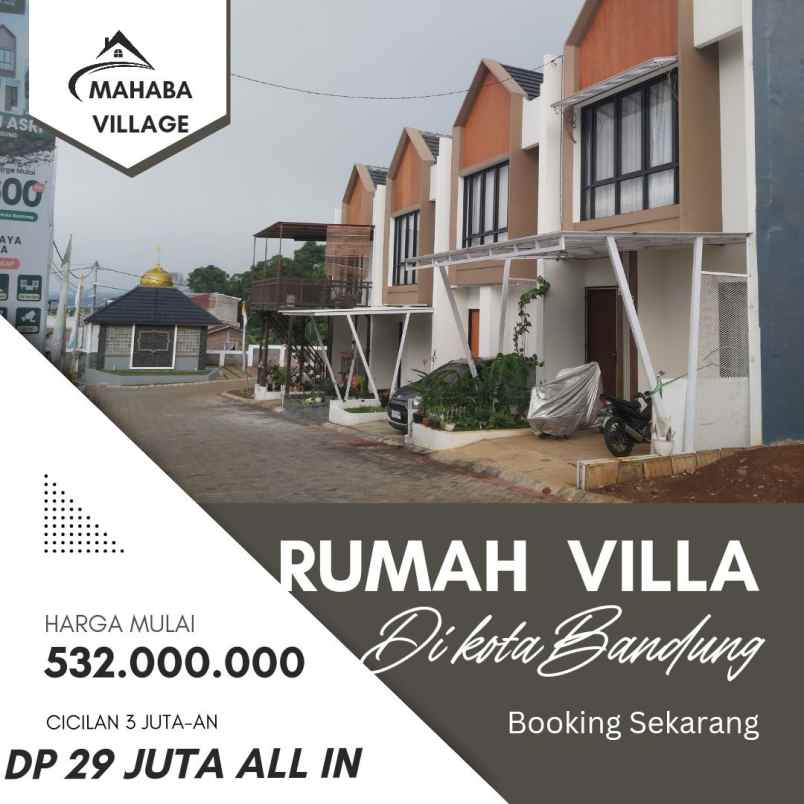 dijual rumah mahaba village cipasung