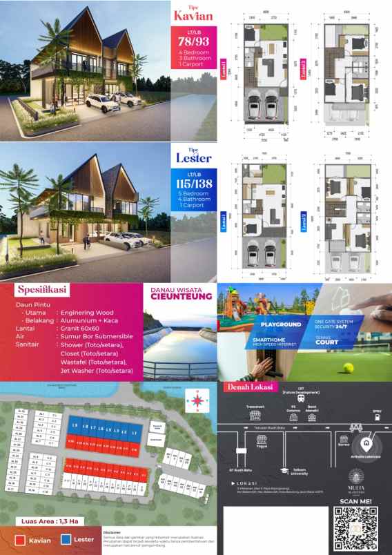 dijual rumah mekar sari terusan