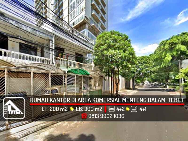 dijual rumah menteng dalam tebet