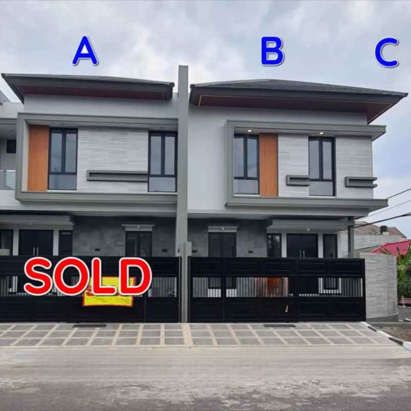 dijual rumah nginden intan