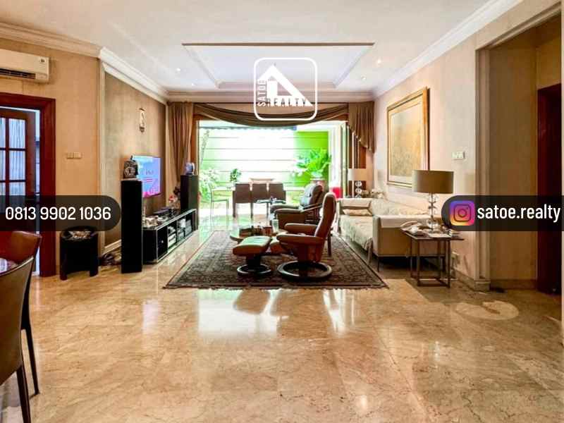 dijual rumah rawa barat kebayoran baru