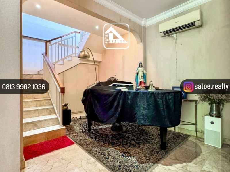 dijual rumah rawa barat kebayoran baru