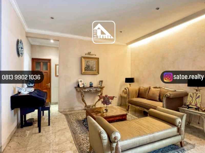 dijual rumah rawa barat kebayoran baru