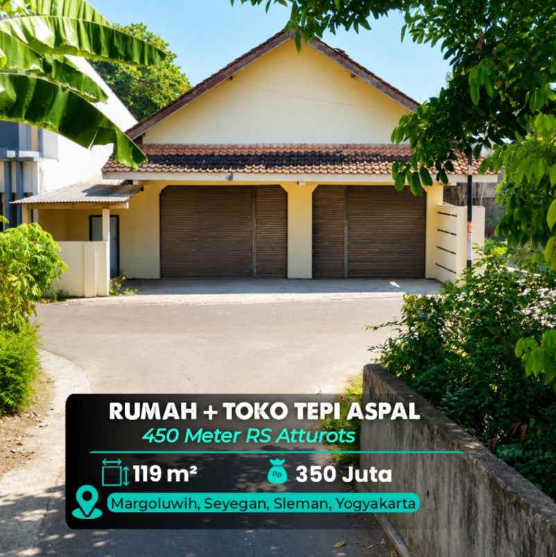 dijual rumah rs atturots