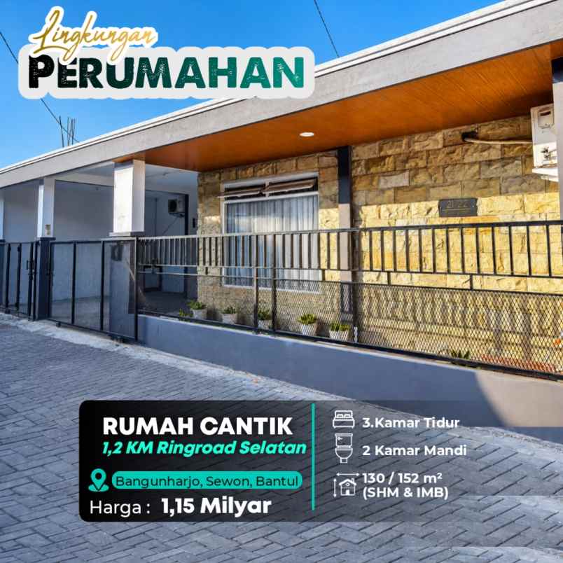 dijual rumah sewon