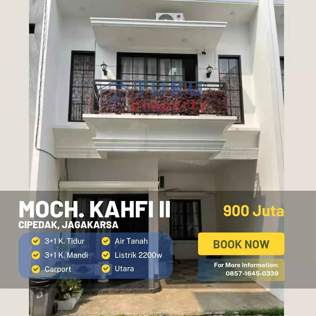 dijual rumah terawat di cipedak jagakarsa