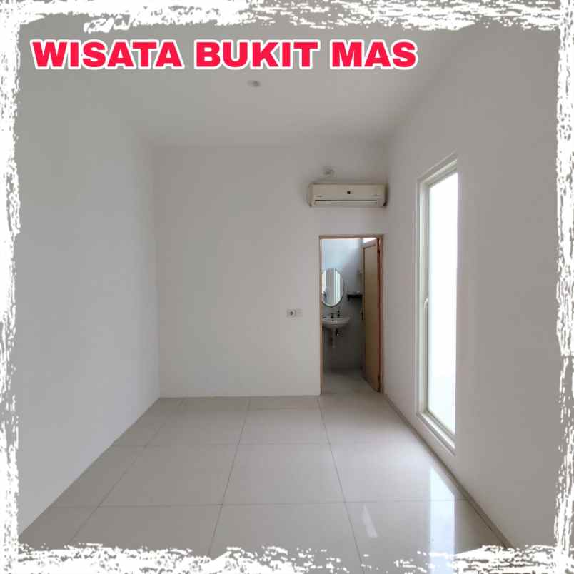 dijual rumah wisata bukit mas