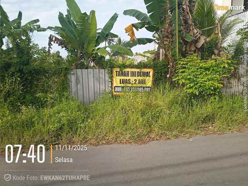 dijual tanah dijual tanah di jl raya