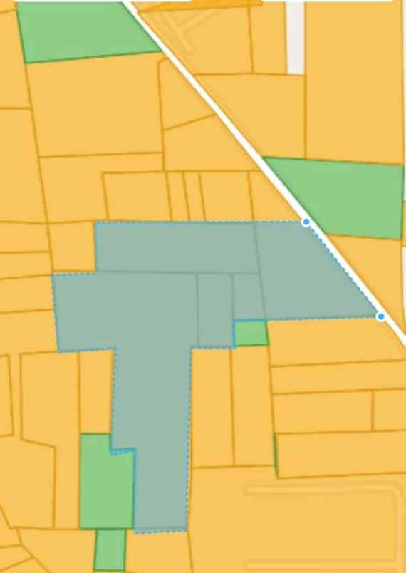 dijual tanah jalan desa caracas