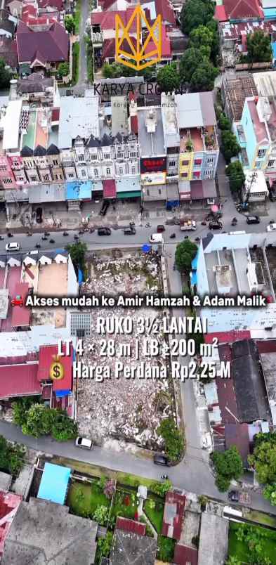dijual tanah jalan karya amir hamzah