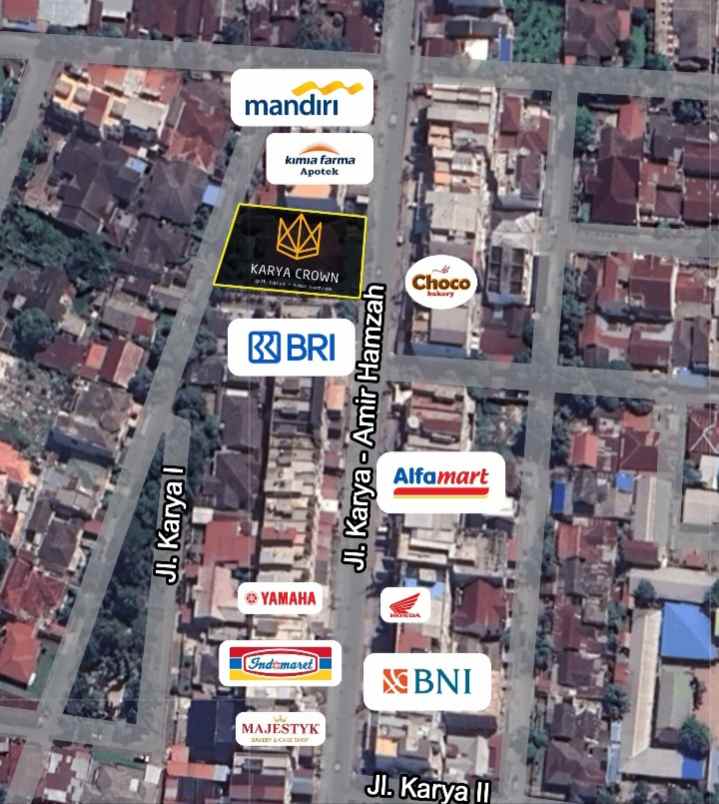 dijual tanah jalan karya amir hamzah