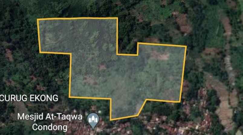 dijual tanah jalan sampok condong kp