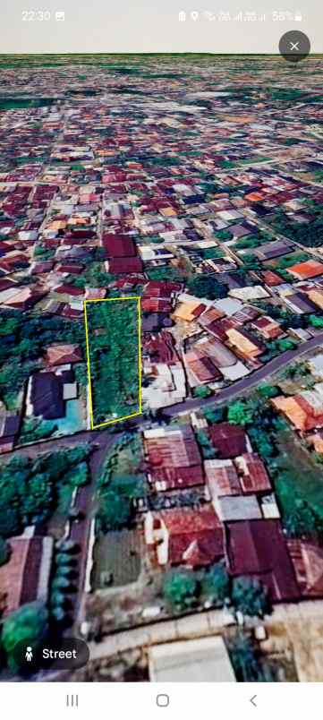 dijual tanah jalan setunggal kelurahan