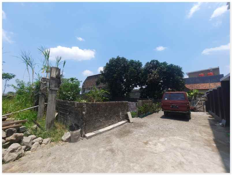 dijual tanah jl candi gebang jetis
