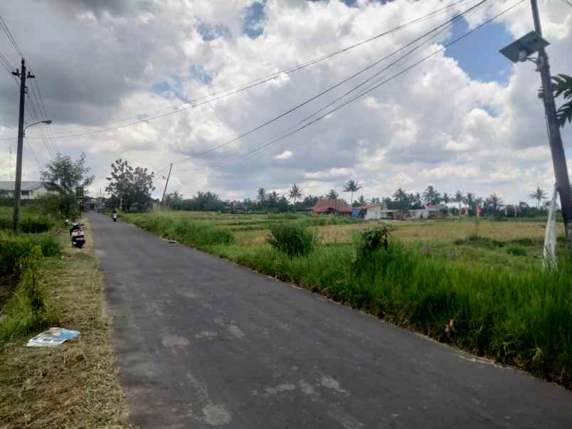 dijual tanah jl jembulan krandon