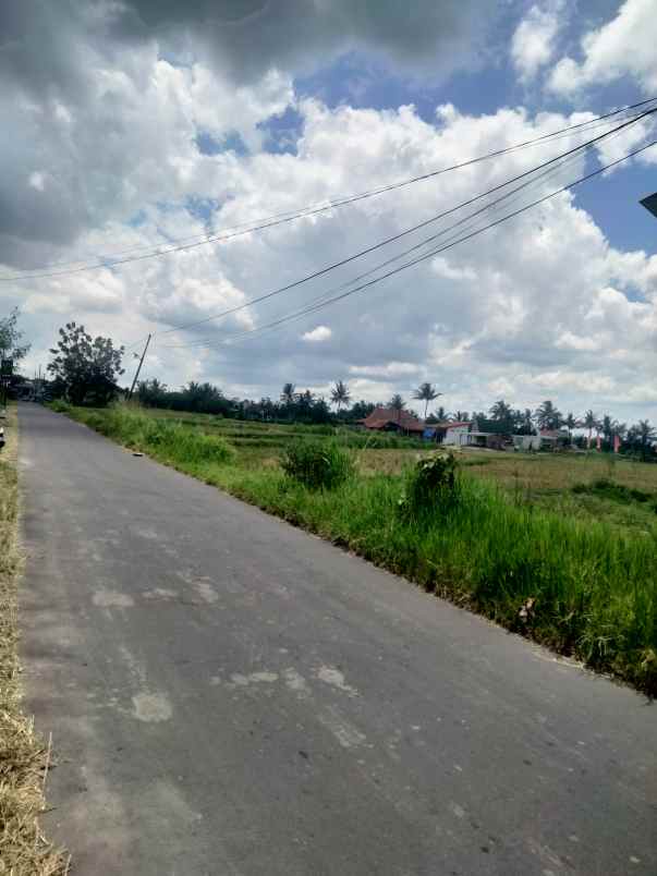 dijual tanah jl jembulan krandon
