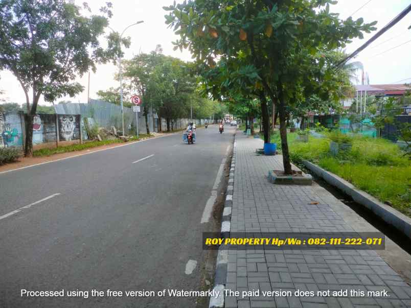 dijual tanah jl marunda makmur