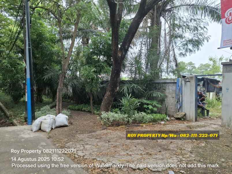 dijual tanah jl marunda makmur