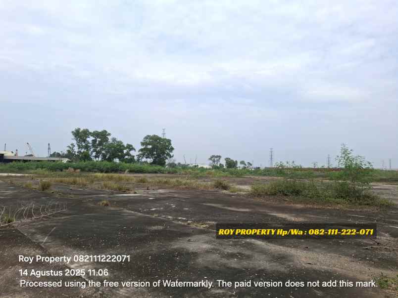 dijual tanah jl marunda makmur