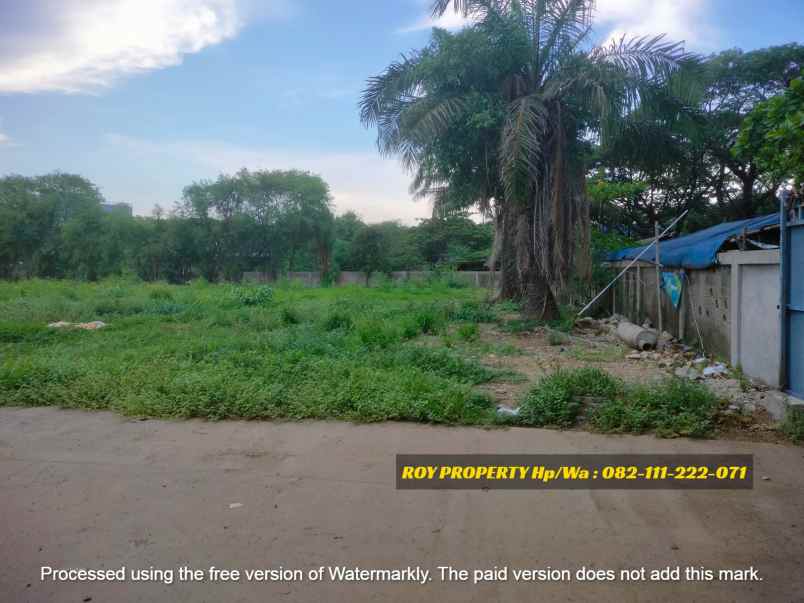 dijual tanah jl marunda makmur