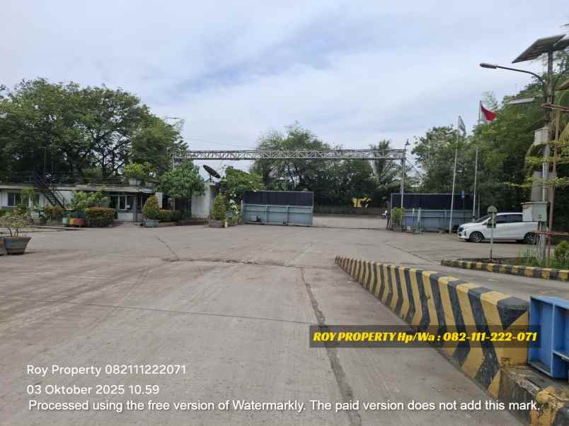 dijual tanah jl raya cakung cilincing