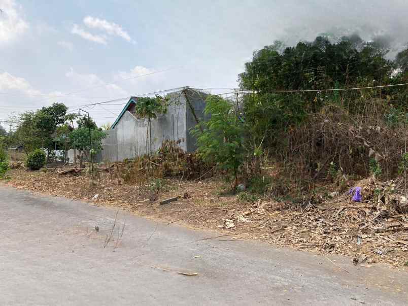 dijual tanah jl raya tajem wedomartani