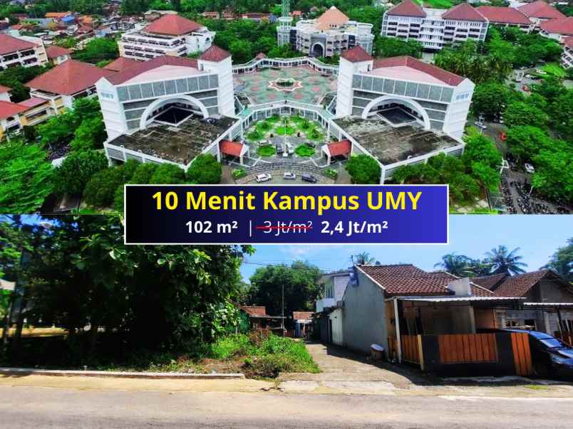 dijual tanah jl sokadadi bangunjiwo