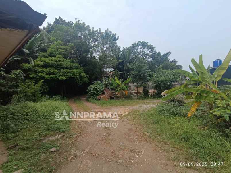 dijual tanah jln raya sawangan depok
