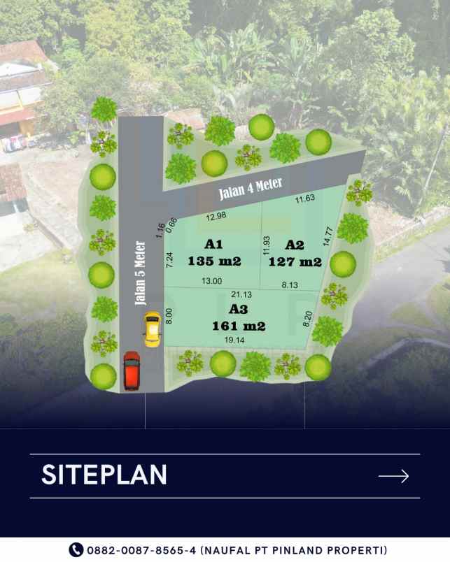dijual tanah klegung donokerto turi