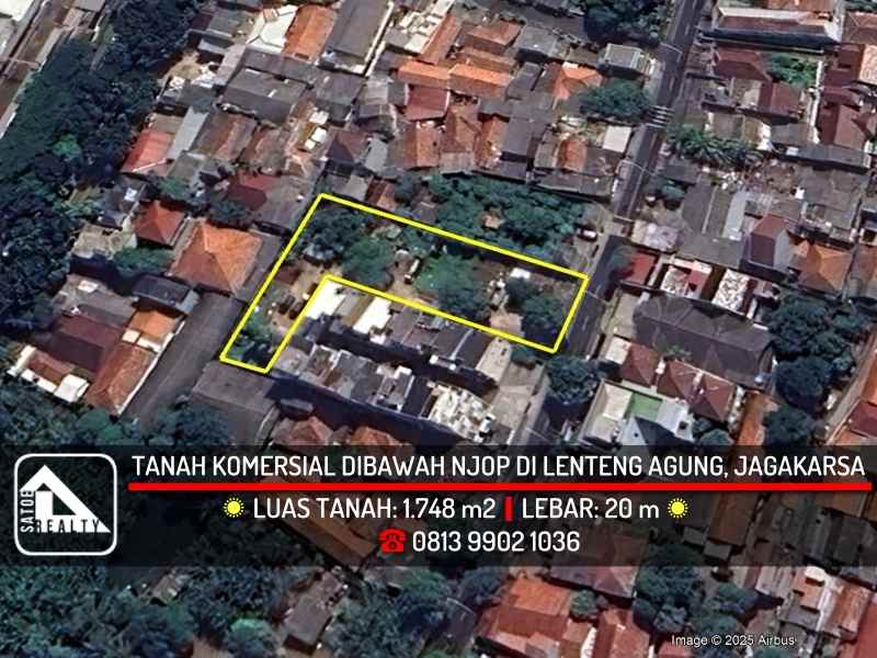 dijual tanah lenteng agung jagakarsa