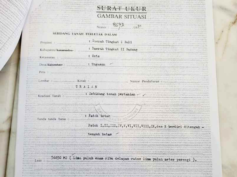 dijual tanah melasti