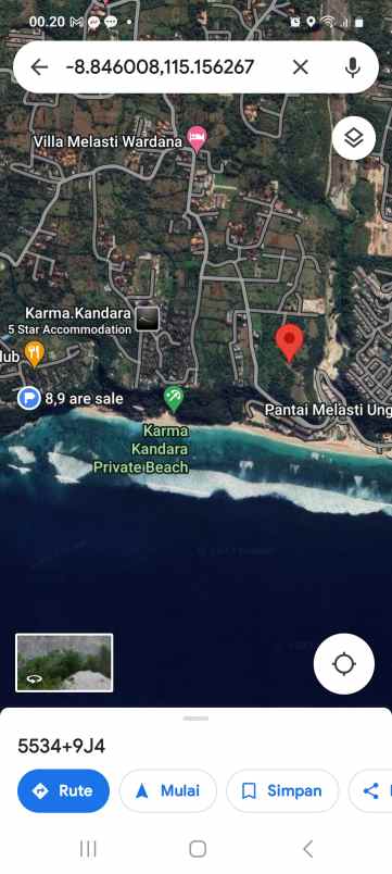 dijual tanah melasti