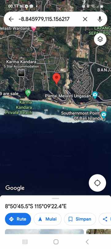 dijual tanah melasti