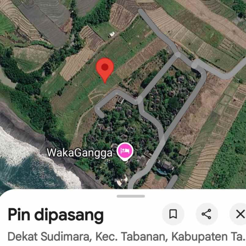 dijual tanah pantai yeh gangga