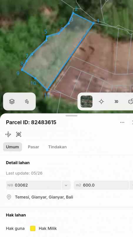 dijual tanah perumahan wira kumala asri