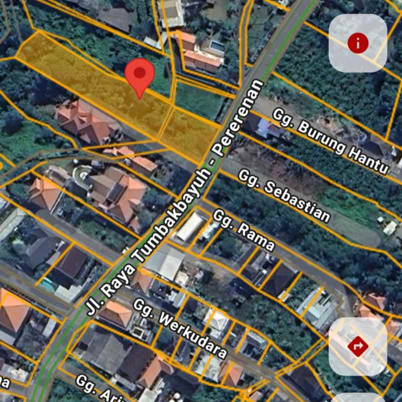 dijual tanah tumbak bayuh