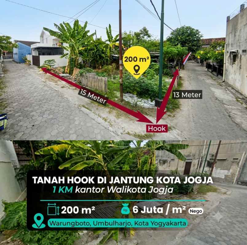 dijual tanah umbulharjo