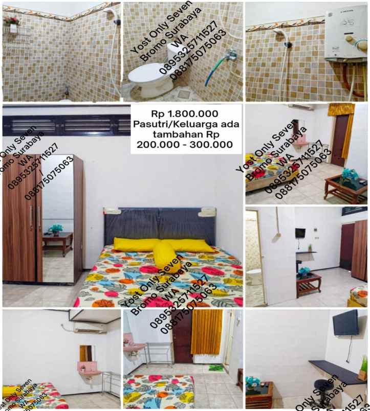 disewakan kost kost bromo sawahan