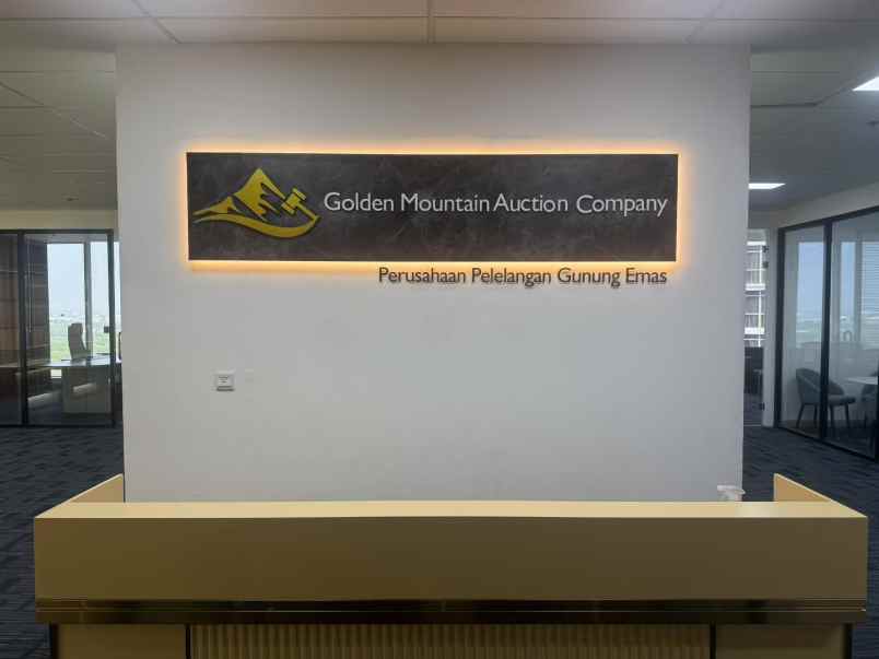 disewakan ruko gudang kantor gold coast pik