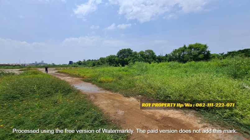 disewakan tanah jl marunda makmur
