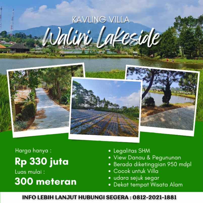 jual kavling murah di lembang