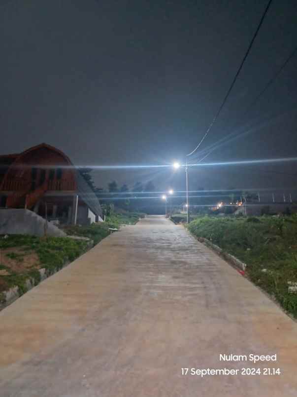 jual tanah 650 ribu per meter dalam area wisata bogor