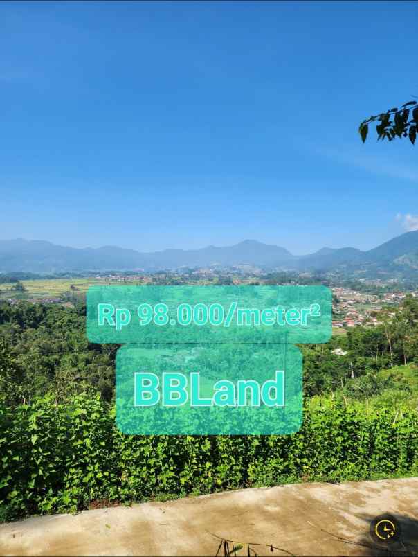 jual tanah murah bandung ciwidey