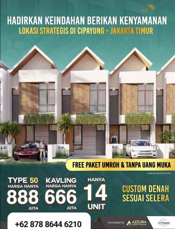 kavling murah shm setu cipayung jakarta