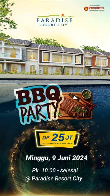 paradise resort city hunian ready di selatan jakarta