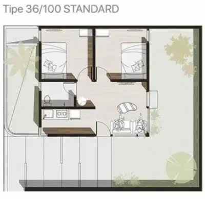 pavilion agrotechnopark patuk gunungkidul villa no 8