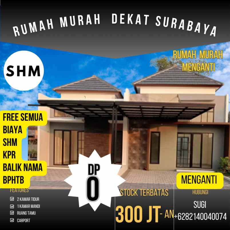 pelunasan tahap 3 perumahan manganti dp 0