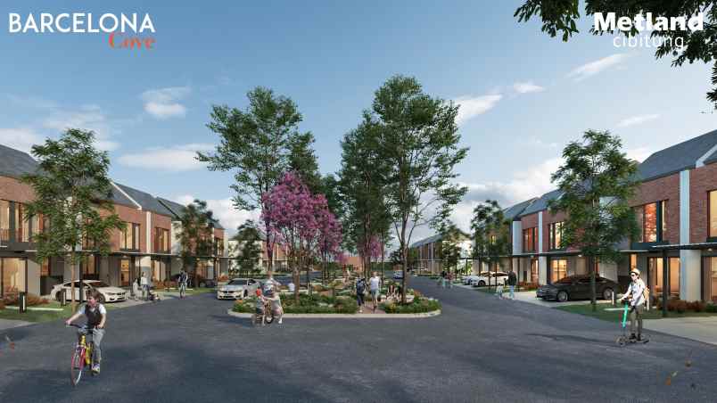 perumahan metland cibitung cluster barcelona