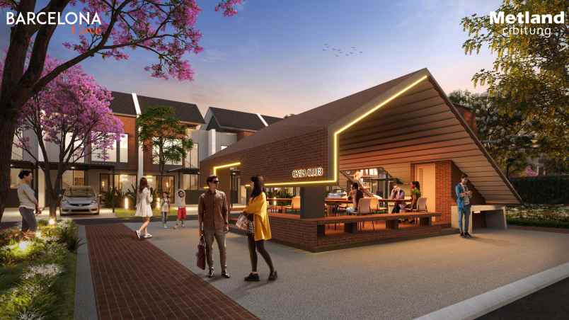 perumahan metland cibitung cluster barcelona