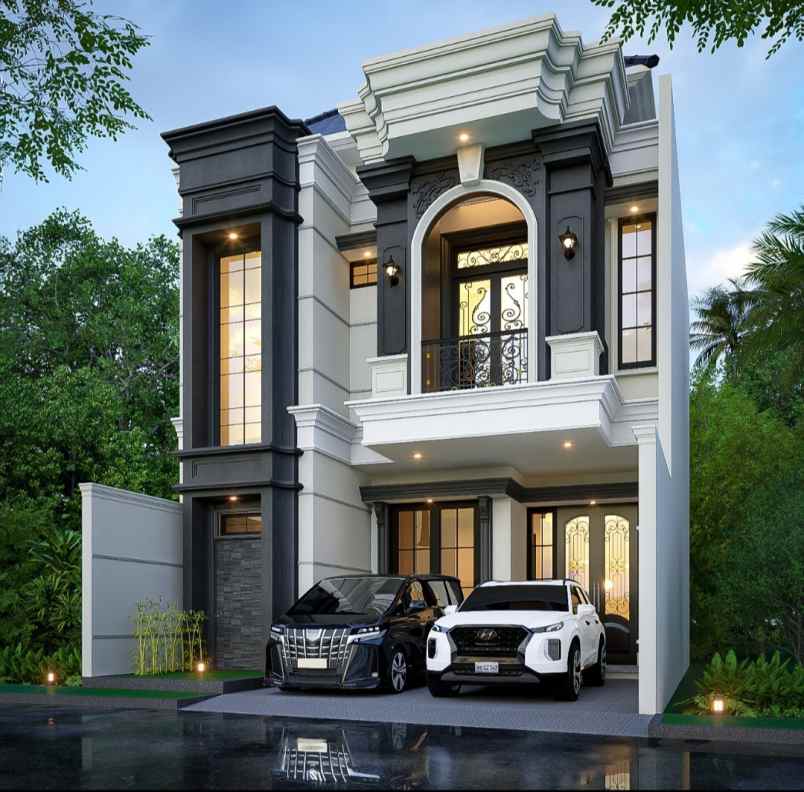 rumah 2 lantai dalam cluster di kemang sukmajaya depok